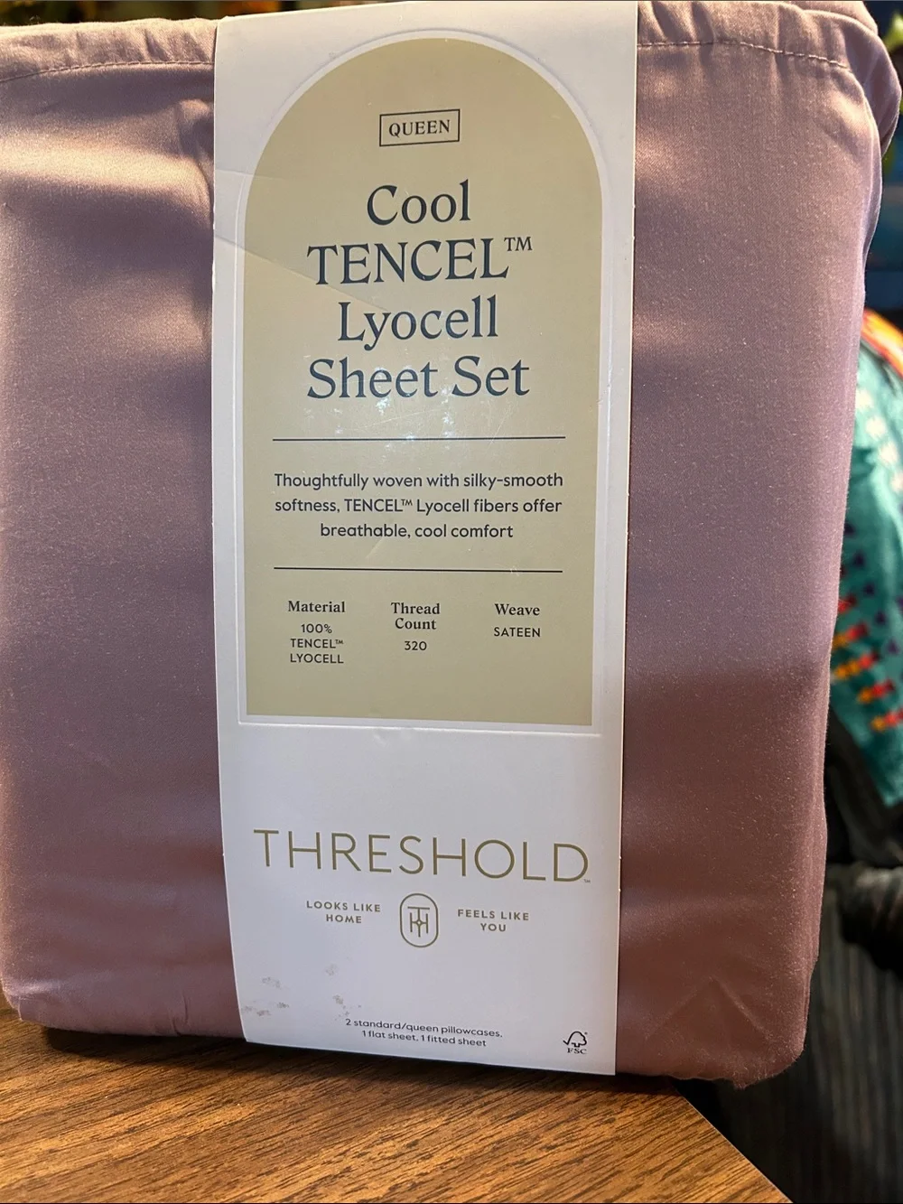 Threshold Cool TENCEL Lyocell Sheet Set - Lavender